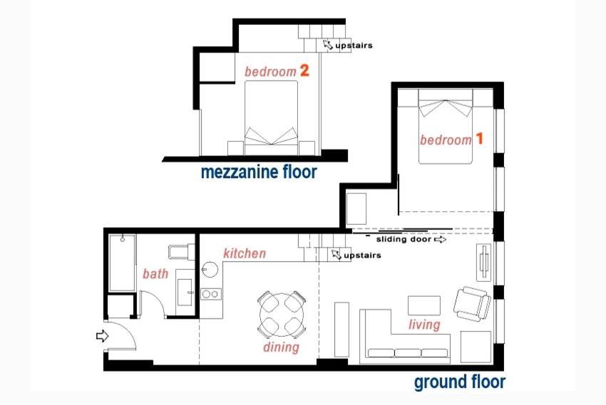 Modern Loft In The Heart Of Appartement *